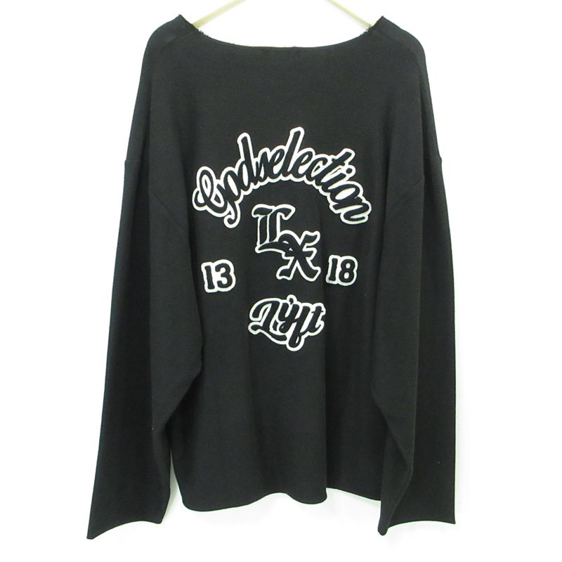 三重本店 GOD SELECTION XXX ゴッドセレクショントリプルエックス スウェット LFYT ブラック サイズ L 103