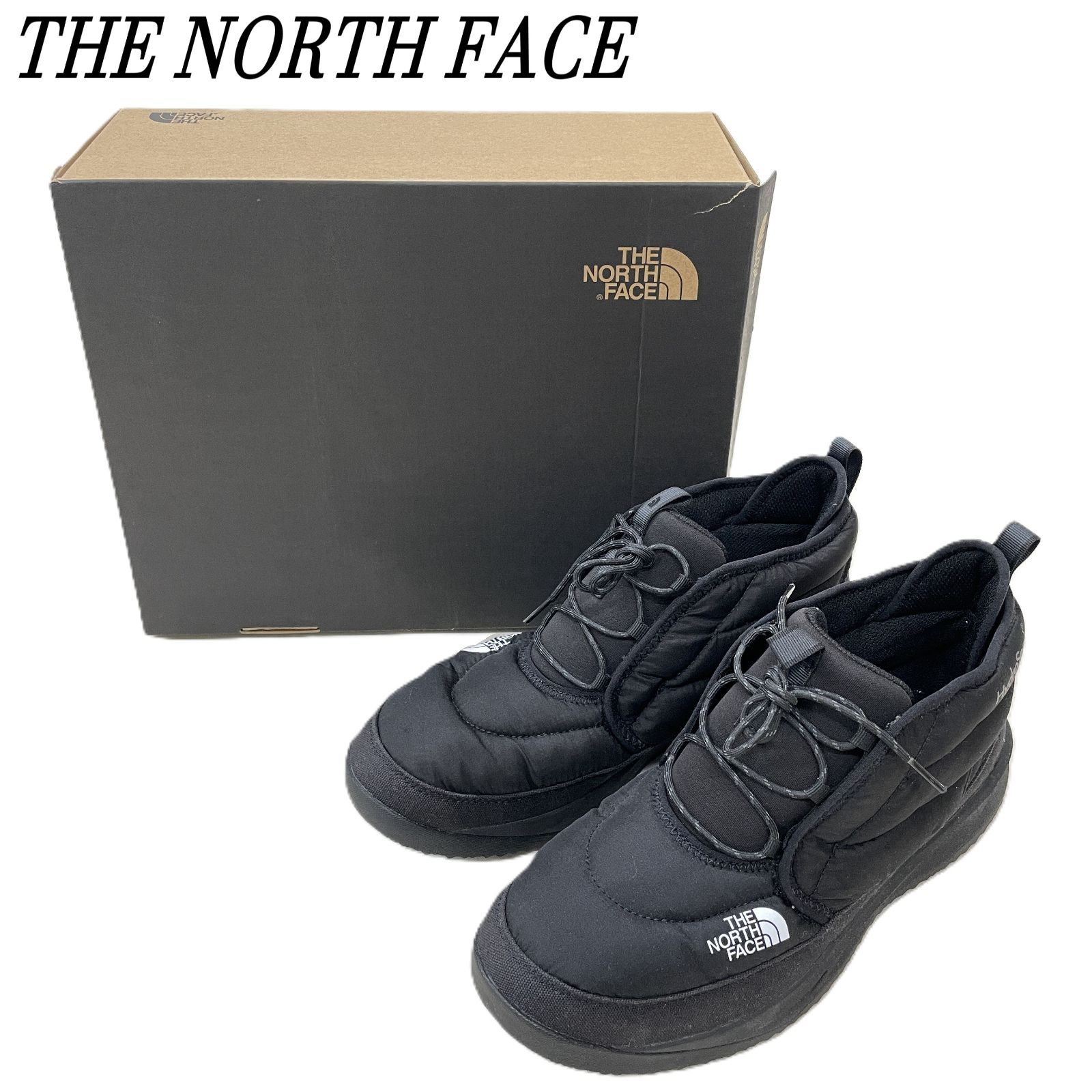 THE NORTH FACE ザノースフェイス ヌプシ チャッカ NF52483 27㎝ BLK 黒