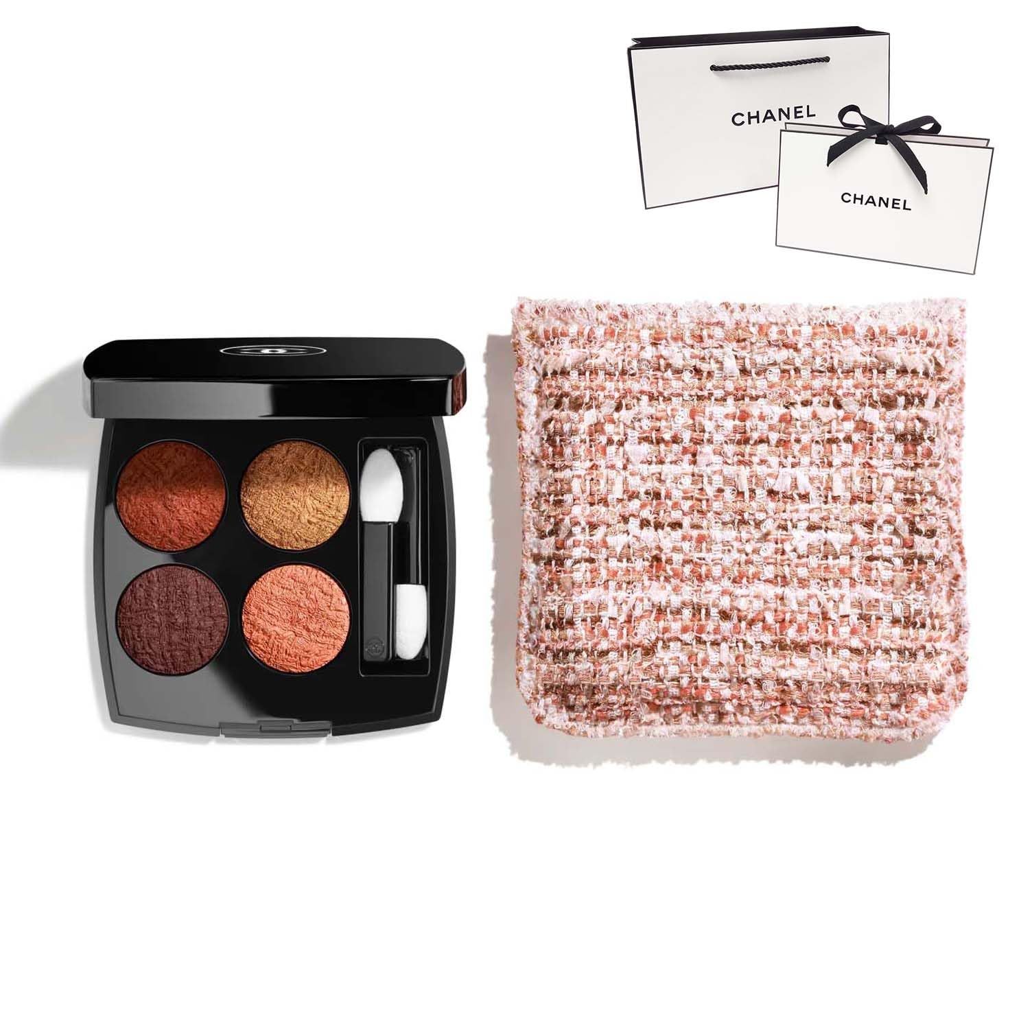 シャネル CHANEL レ キャトル オンブル ツイード 03 ツイード フォーヴ アイシャドウ ショッパー付き