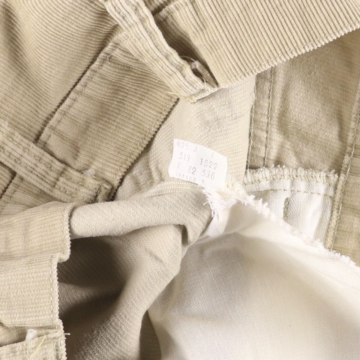 古着 80年代 リーバイス Levi s 519-1522 白タブ コーデュロイパンツ メンズw31相当 ヴィンテージ|eaa591810 NICORILABO_COM