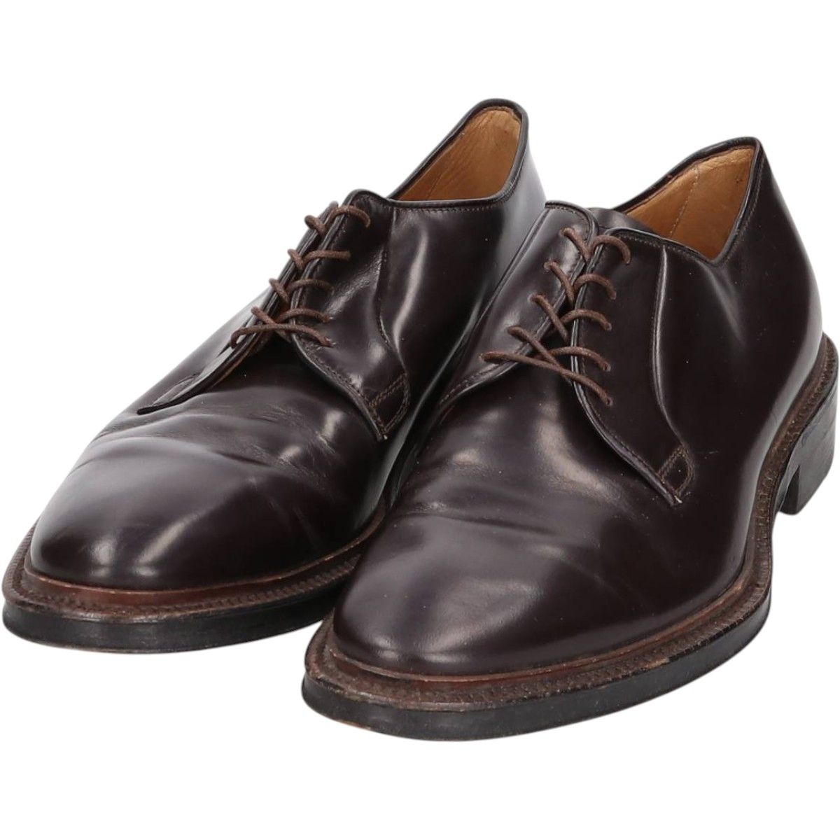 古着 リドフォルト LIDFORT プレーントゥシューズ イタリア製 8 1 2 メンズ28.0cm相当 saa015120