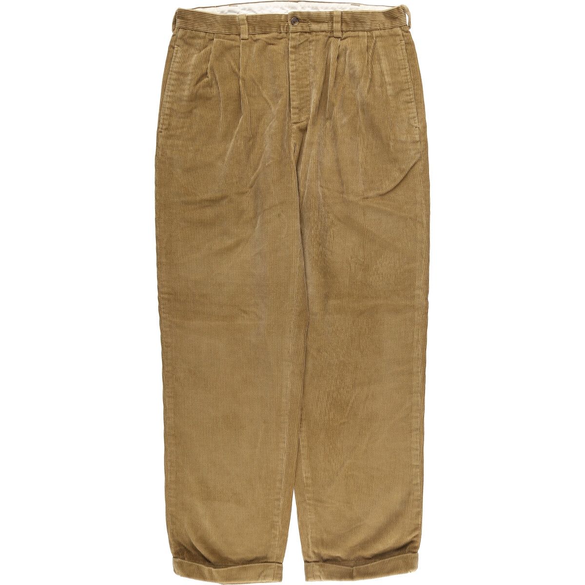 古着 ブルックスブラザーズ Brooks Brothers 346 ツータック コーデュロイパンツ メンズw35相当|eaa589567