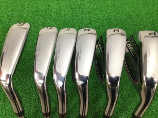 コブラ KING F7 ONE LENGTH 6S USA アイアンセット IR 純正特注シャフト フレックスS メンズ 男性用 右利き 右用 Cランク ゴルフクラブ