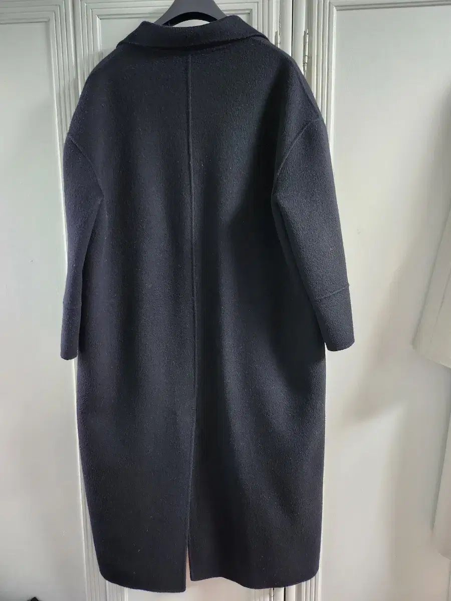 デム ブラック オーバーサイズ ロング コート