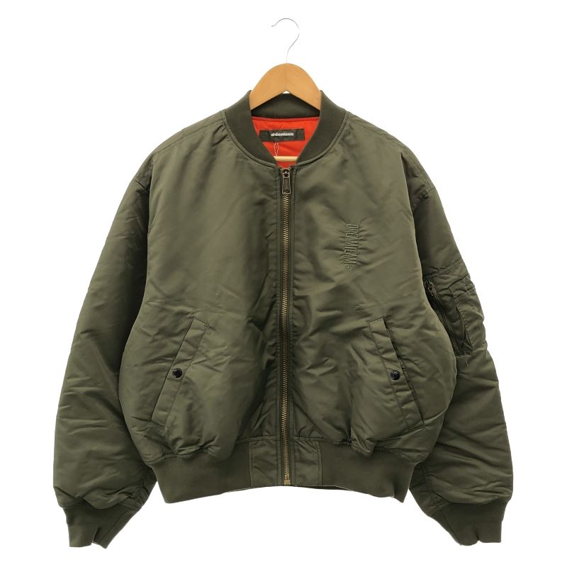 中古DREAMTEAM MA-1ジャケット サイズL カーキグリーン MA-1（カラー 