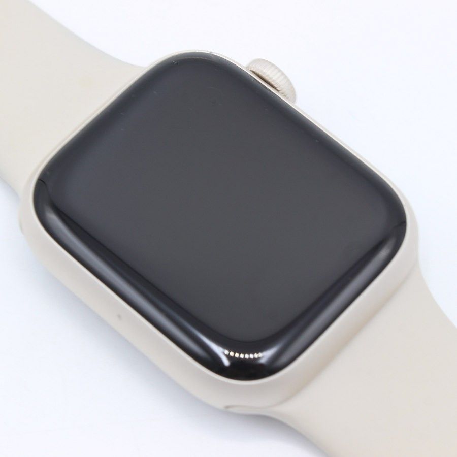 Apple Watch Series7 41mm GPS MKMY3J A スターライトアルミニウムケース スターライトスポーツバンド アップルウォッチ 本体