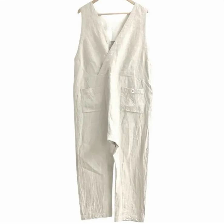 スースースー　コンフォートリネンキャンパスコットンカバーオール スースースーコンフォート ソフトリネン コットン キャンバス