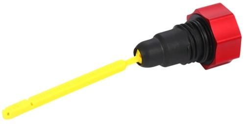 PERFOMANCE MAGNETIC エンジンオイルディップスティック CURVED レッド 2007〜16年ツーリング トライクモデル