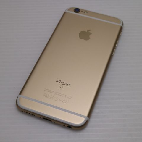 新品同様 SIMフリー iPhone6S 32GB ゴールド スマホ 本体 白ロム 土日