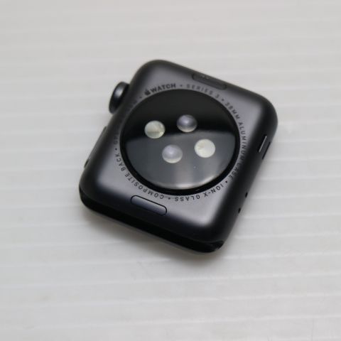 Apple Watch series3 38mm GPSモデル スペースグレイ Apple 土日祝発送OK 09000