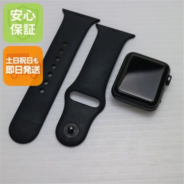 Apple Watch series3 38mm GPSモデル スペースグレイ 即日発送 Apple 土日祝発送OK 09000
