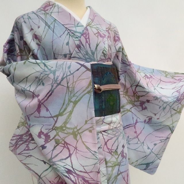 京友禅 手縫い仕立て