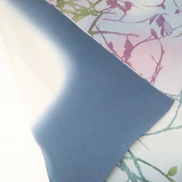 手縫い仕立て 上州白滝紬