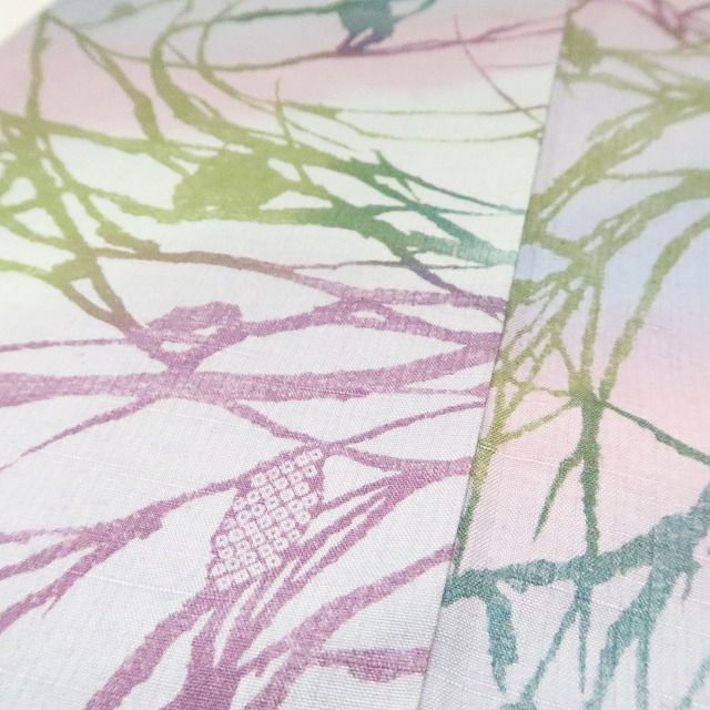 京友禅 手縫い仕立て