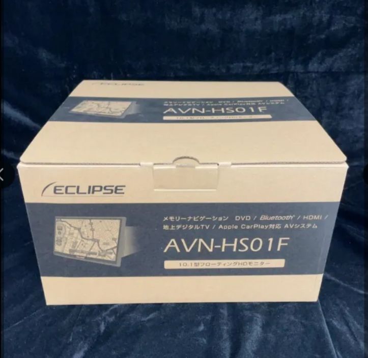 ECLIPSE AVN-HS01F 10.1型 フローティングナビ ディスプレイ品 画面右下にキズ有り
