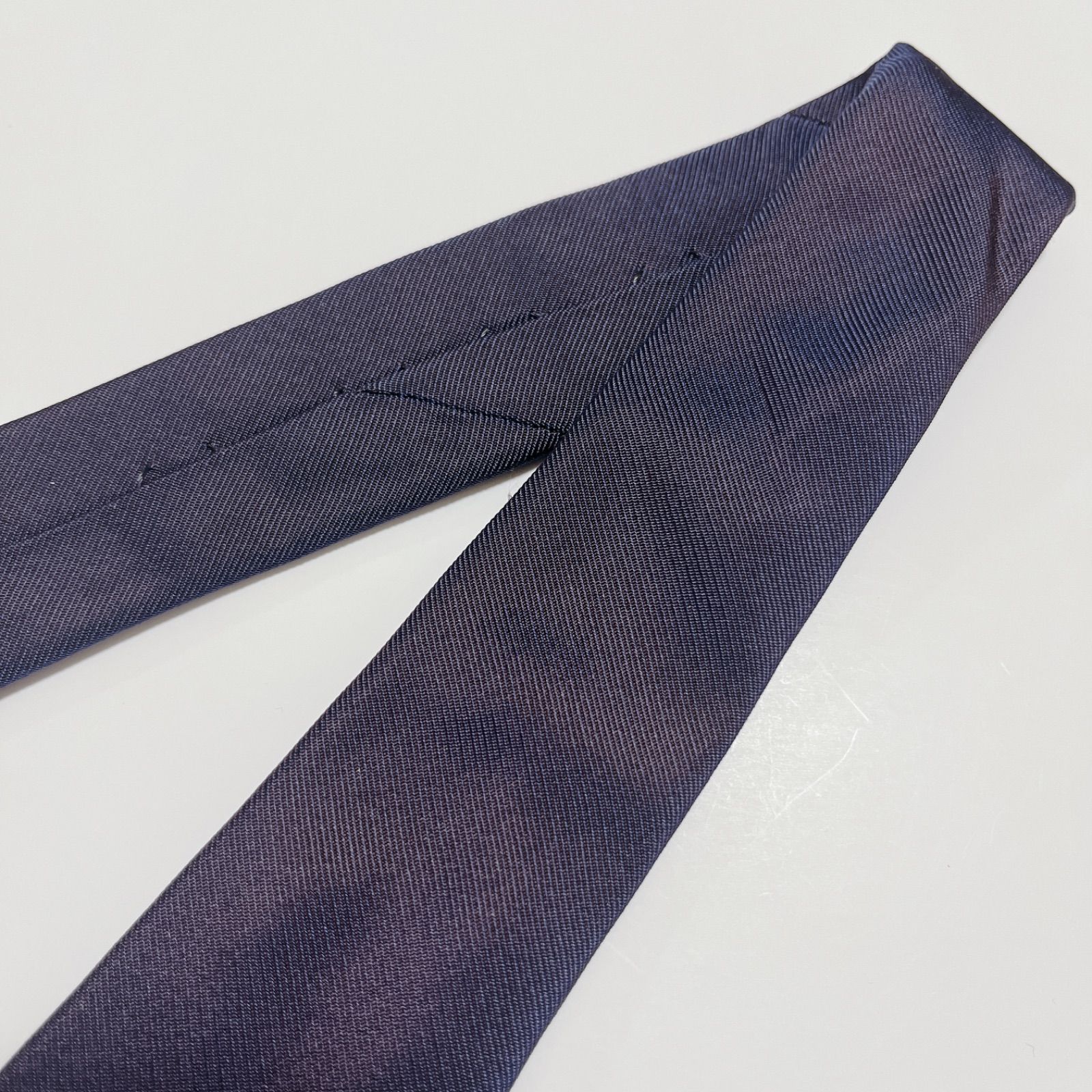 美品 シップス ネクタイ ハイブランド ソリッドタイ 無地 光沢 希少  