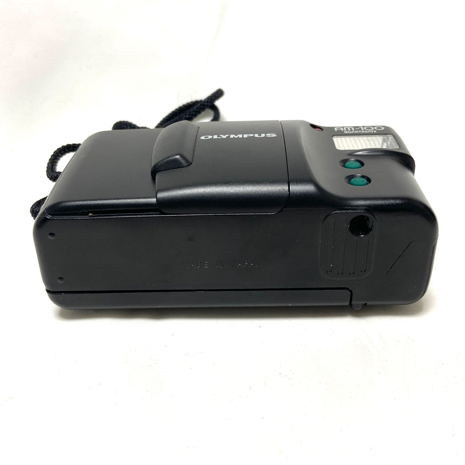 OLYMPUS AM-100 オリンパス ブラック QUARTZDATE フィルムカメラ 動作