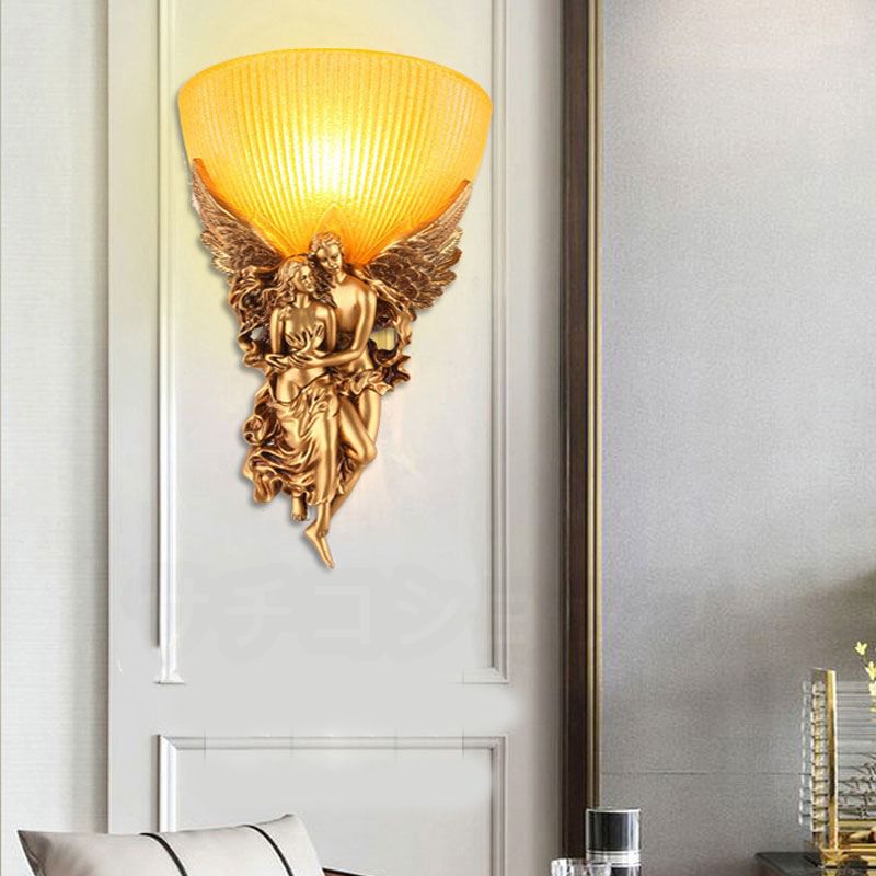 プラケットライト 壁掛け灯 壁灯 室内 屋内 エクステリア 門柱灯 アンティーク 北欧風 恥ずかしがり屋の天使 モデルE