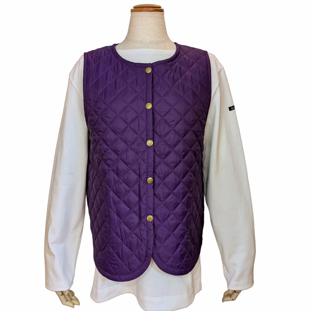 Vent d ouest ヴァンドゥエスト LIBERTY リバティ キルティングベスト 軽量高密度タフタ VE39406 col. 78 サイズ 38