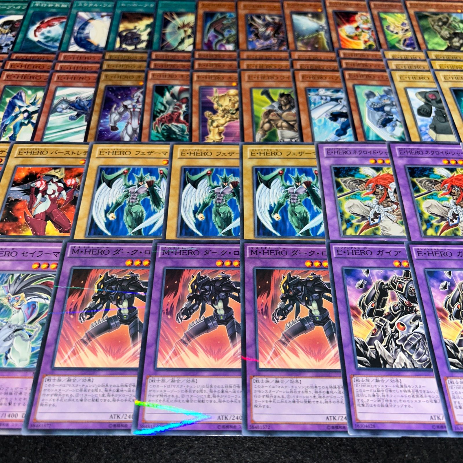 No.PP90 遊戯王 E・HERO デッキパーツ 遊城十代 バブルマン バースト