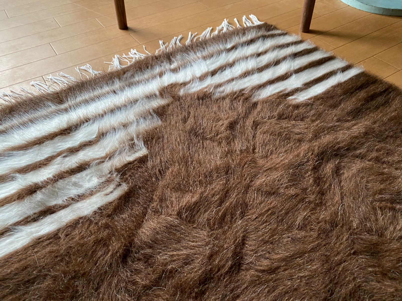 しっかりした織でラグにも最適