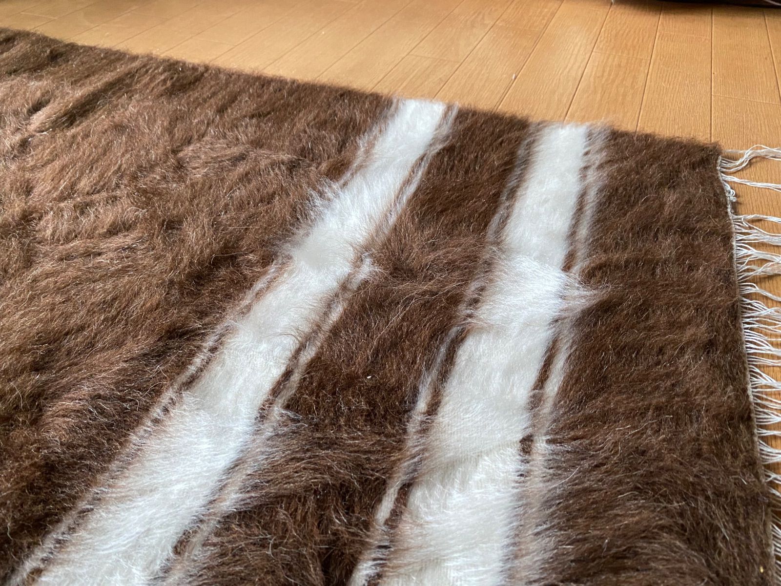 しっかりした織でラグにも最適