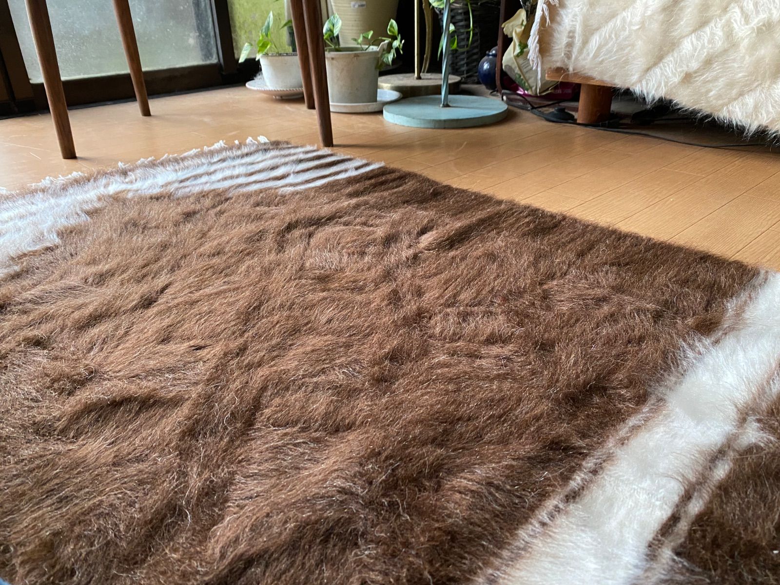 チョコレート茶と白のコンビ