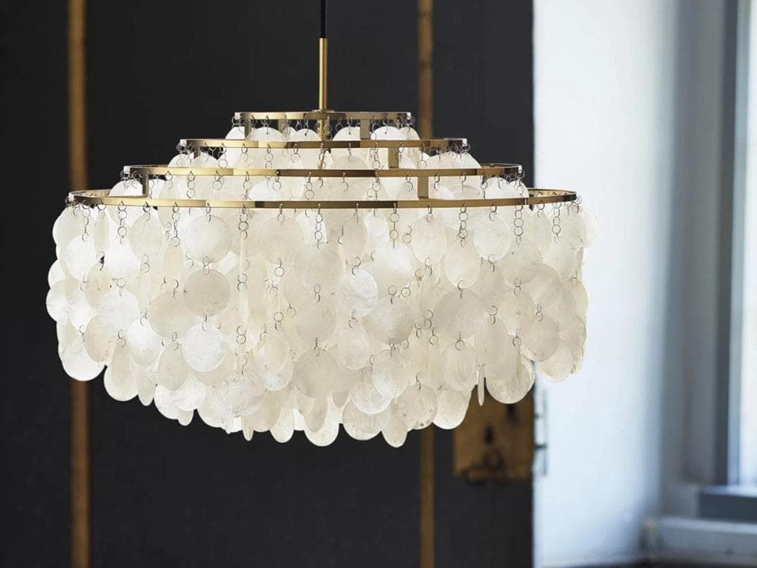 Verpan Fun10DM ヴァーナーパントン 北欧照明 シェルランプ 真鍮