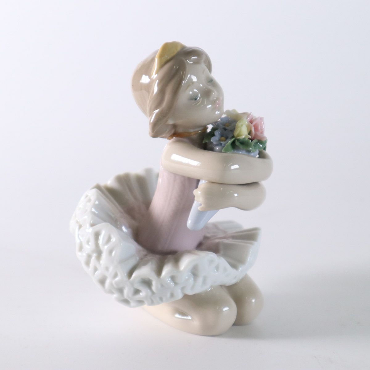 陶器製人形 陶器製人形 LLADRO リヤドロ NO.6764 ☆デビューに向けて☆ 陶磁器