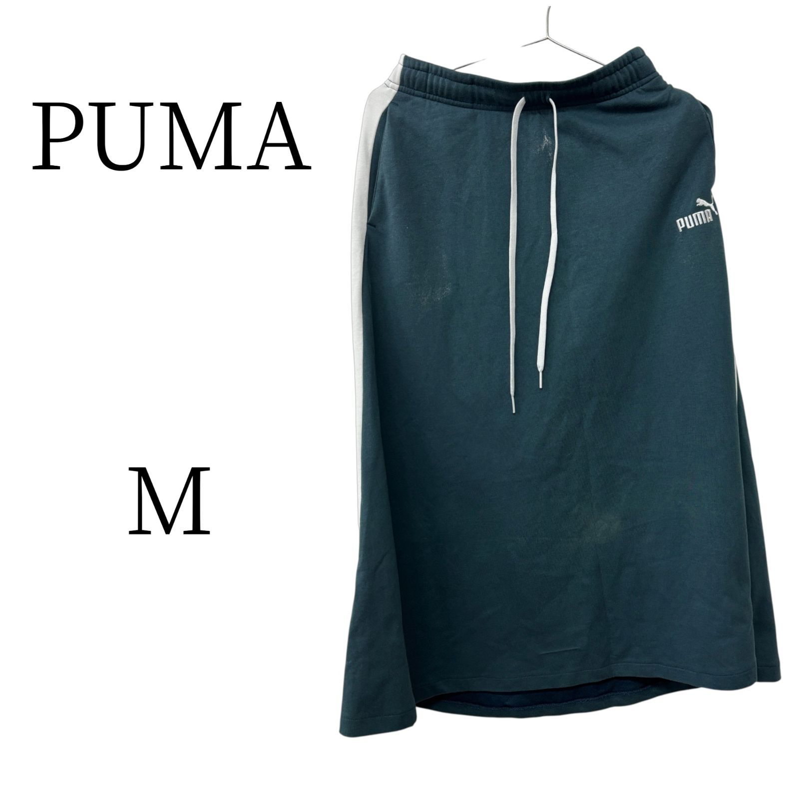 PUMA プーマ カーキグリーン ひざ丈 その他 M