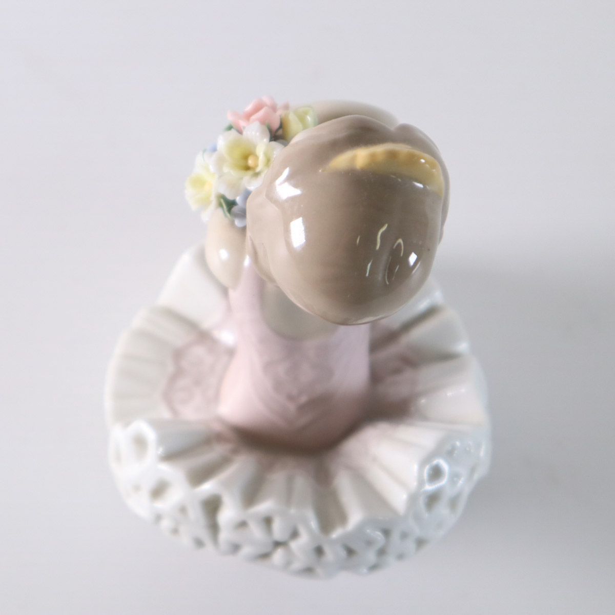 値下げ　リヤドロ　陶器製　バレリーナ 楽天市場】リヤドロ 出番前のおさらい バレリーナ 少女 置物 01005496