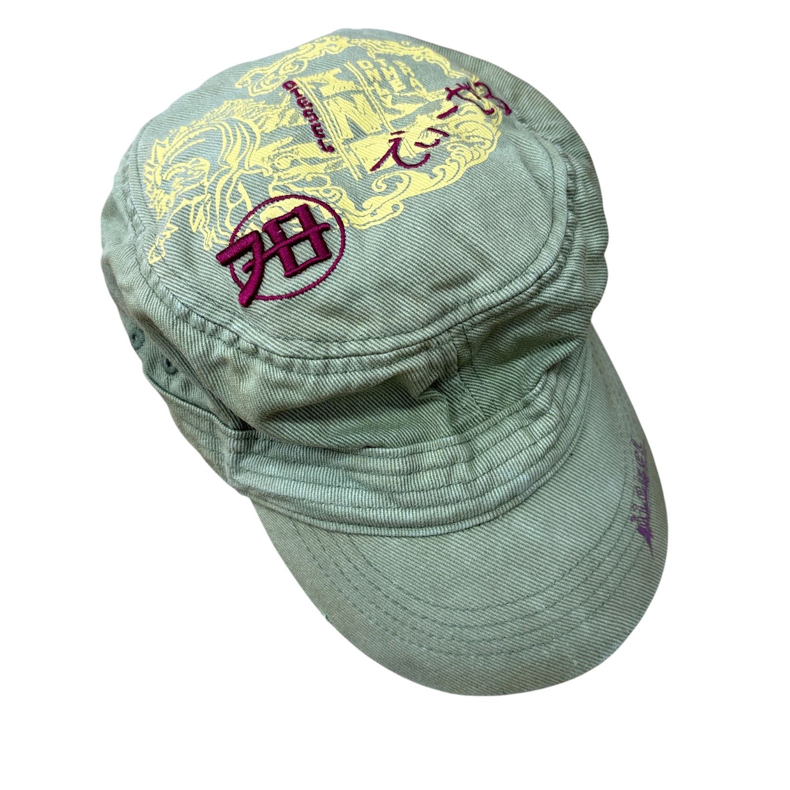 DIESEL ディーゼル カーキー ベースボールキャップ XS SS