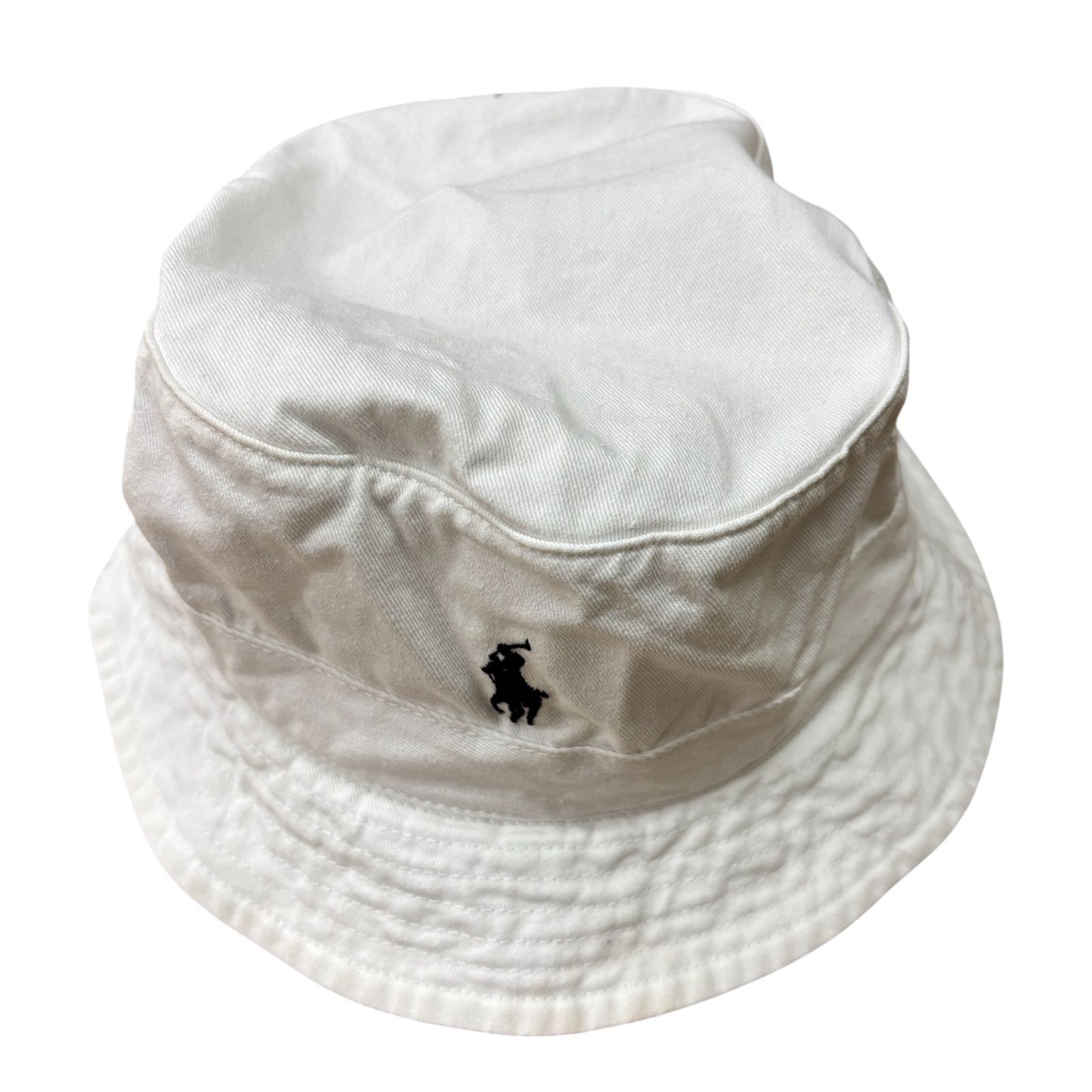 POLO RALPH LAUREN ポロ ラルフ ローレン 白 バケットハット L - メルカリ