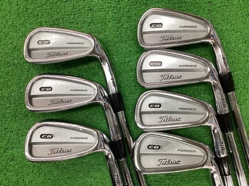 タイトリスト Titleist CB 710 8S アイアンセット IR Dynamic G フレックスS メンズ 男性用 右利き 右用 Dランク ゴルフクラブ