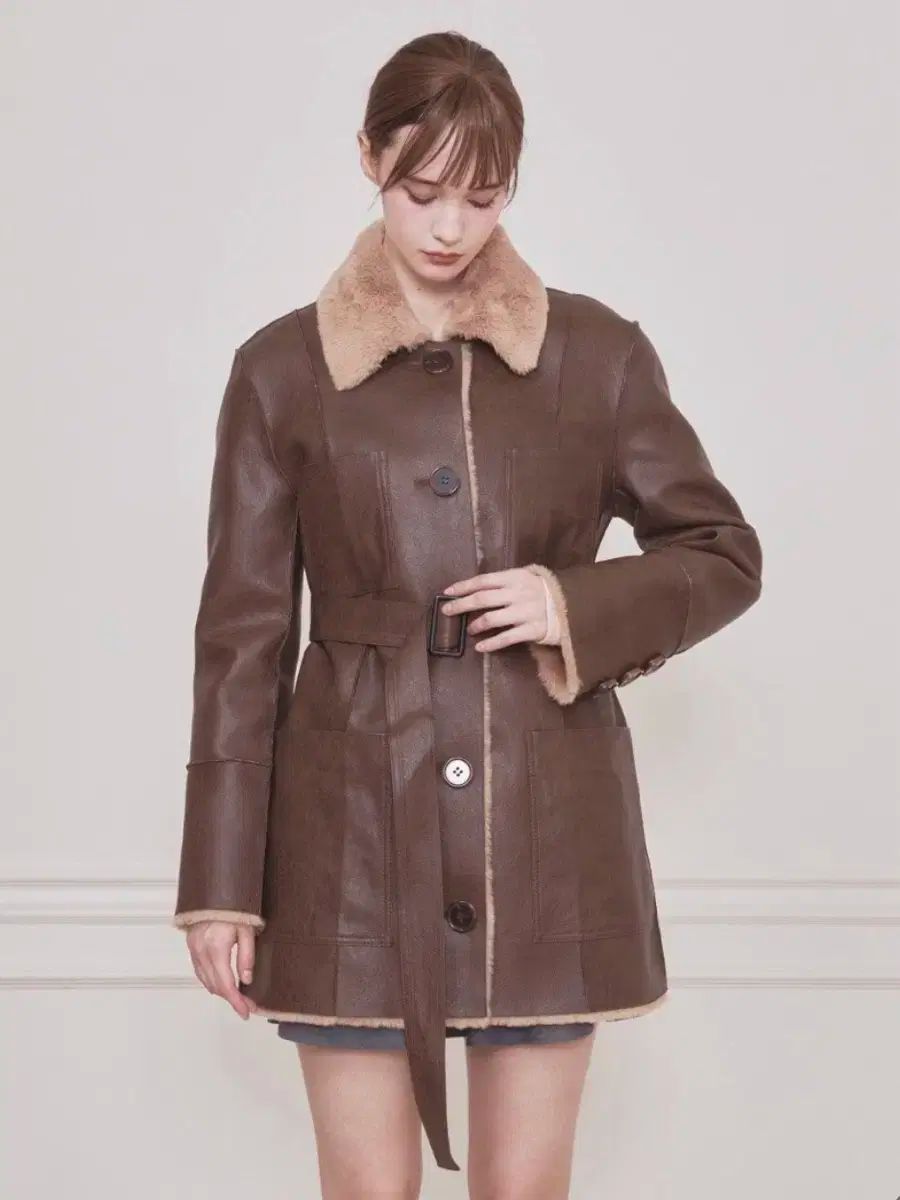 リバーシブル ムートン