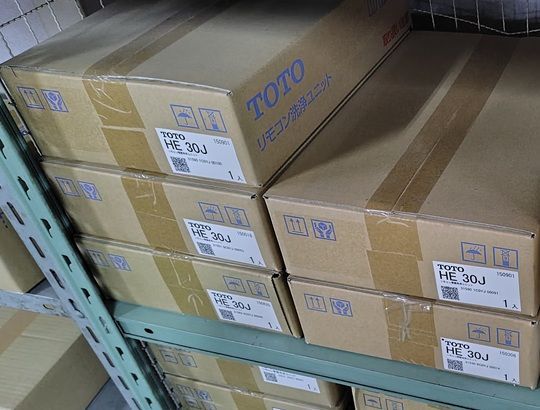 TOTO リモコン便器洗浄ユニット HE30J