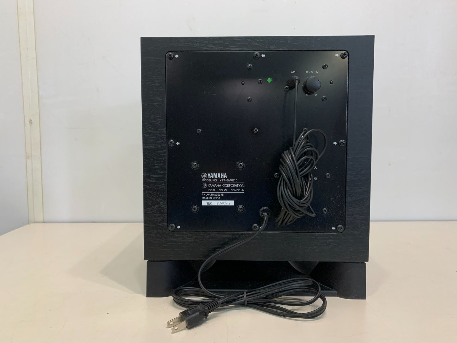 ジャンク品】ヤマハ／YAMAHA サブウーファー YST-SW010 - メルカリ