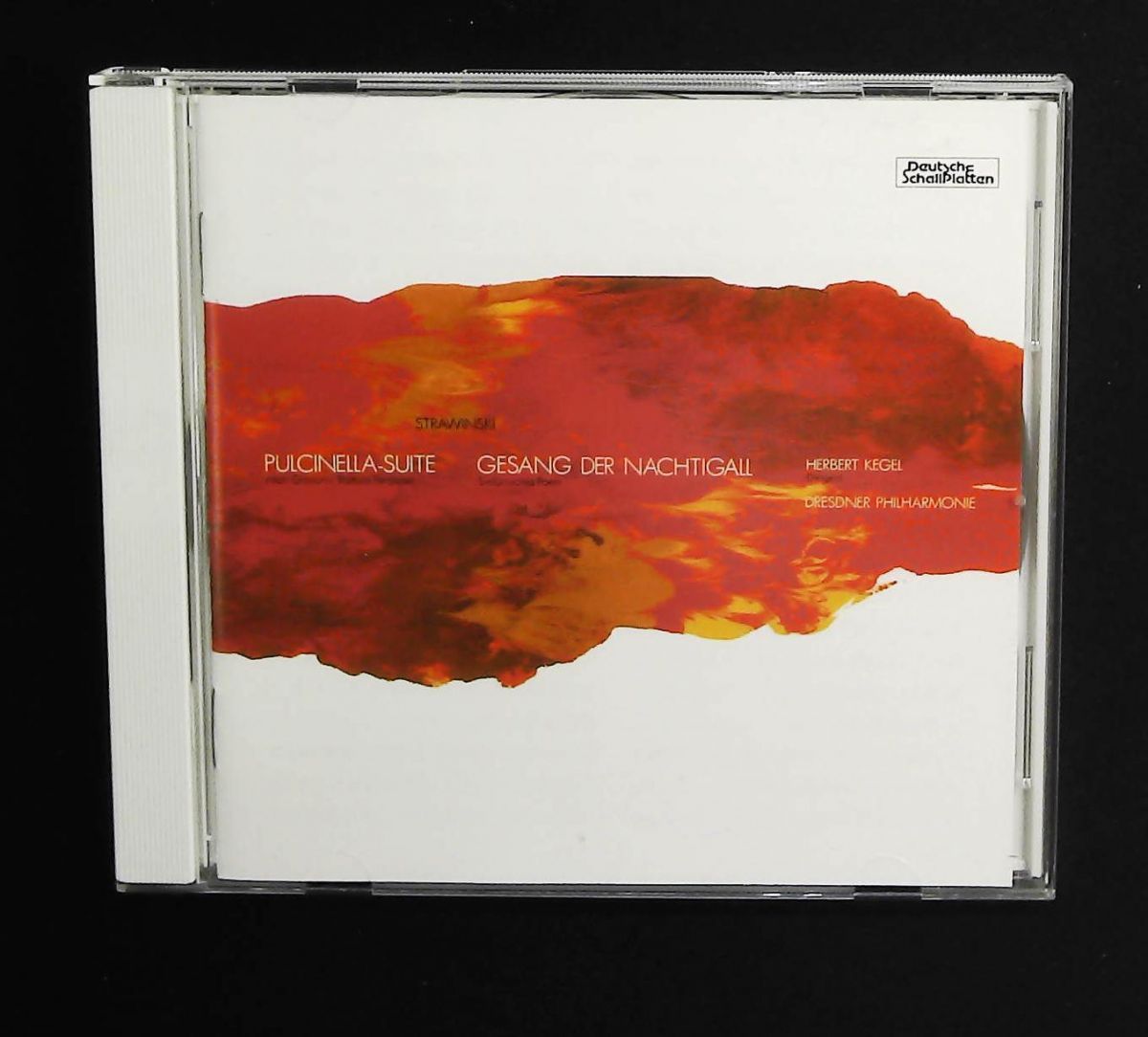 ストラヴィンスキー プルチネルラ CD うぐいすの歌 ヘルベルト ケーゲル ドレスデン フィル キングレコード