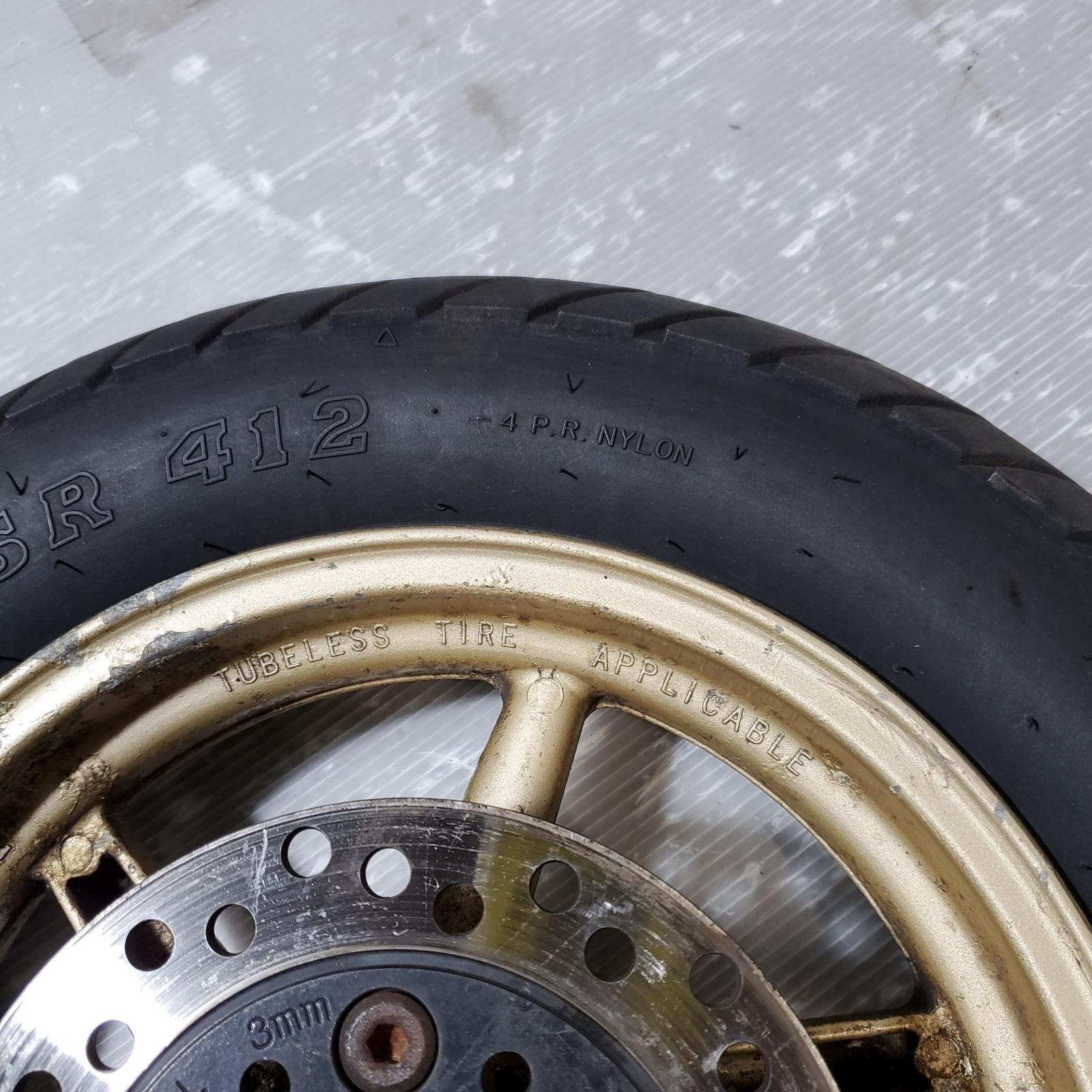 HONDA ディオ50 ZX 2024 AF35 フロント ホイール DIO ホンダ