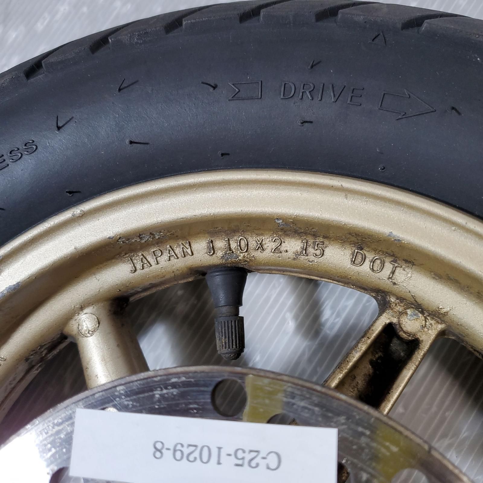 HONDA ディオ50 ZX 2024 AF35 フロント ホイール DIO ホンダ