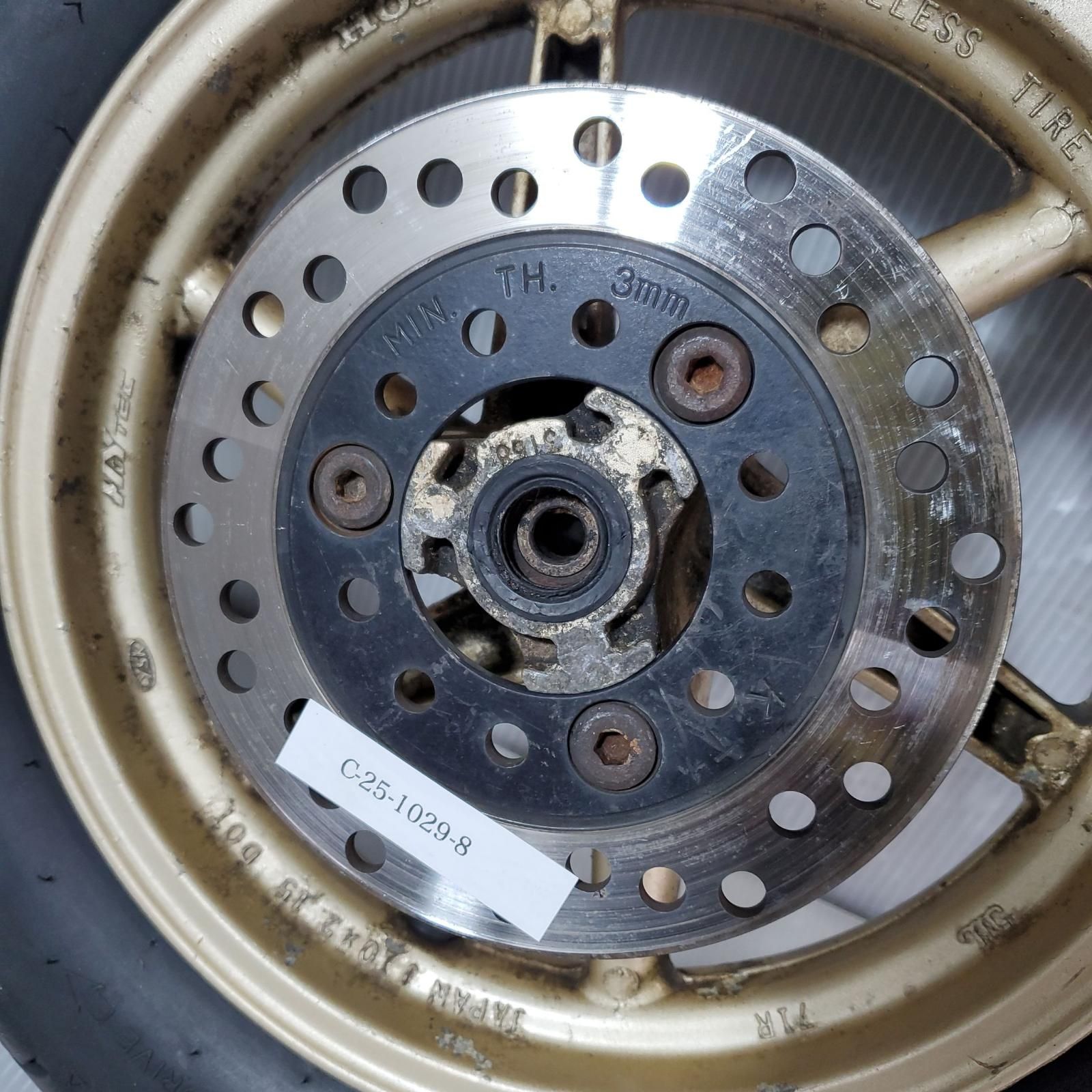 HONDA ディオ50 ZX AF35 フロント ホイール DIO ホンダ - メルカリ