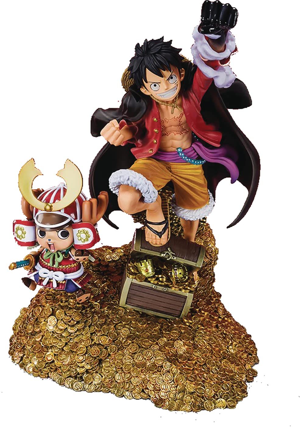TAMASHII NATIONS フィギュアーツZERO ONE PIECE モンキー D ルフィ -WT100記念 尾田栄一郎描き下ろし 大海賊百景- 約190mm ABS-PVC製 塗装済み完成品フィギュア 201924