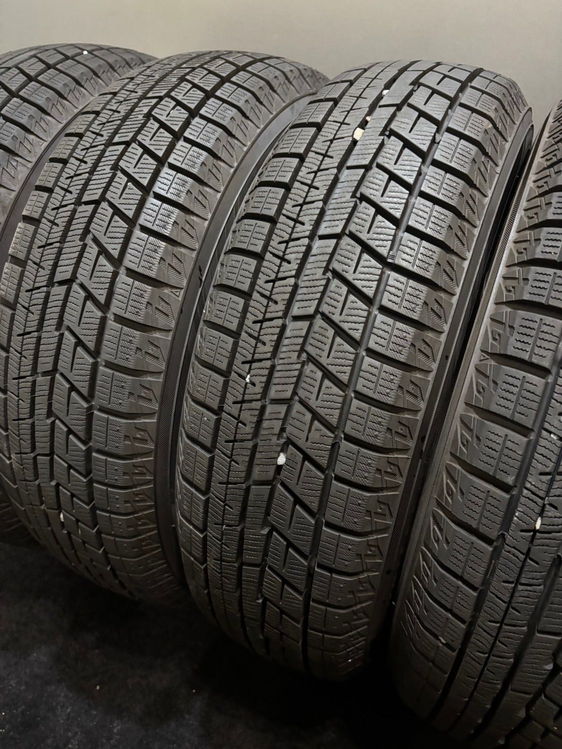 155|70R13 YOKOHAMA|ice GUARD iG60 24年製 スタッドレス 4本 ヨコハマ アイスガード ミライース エブリィ アクティ 4-K445