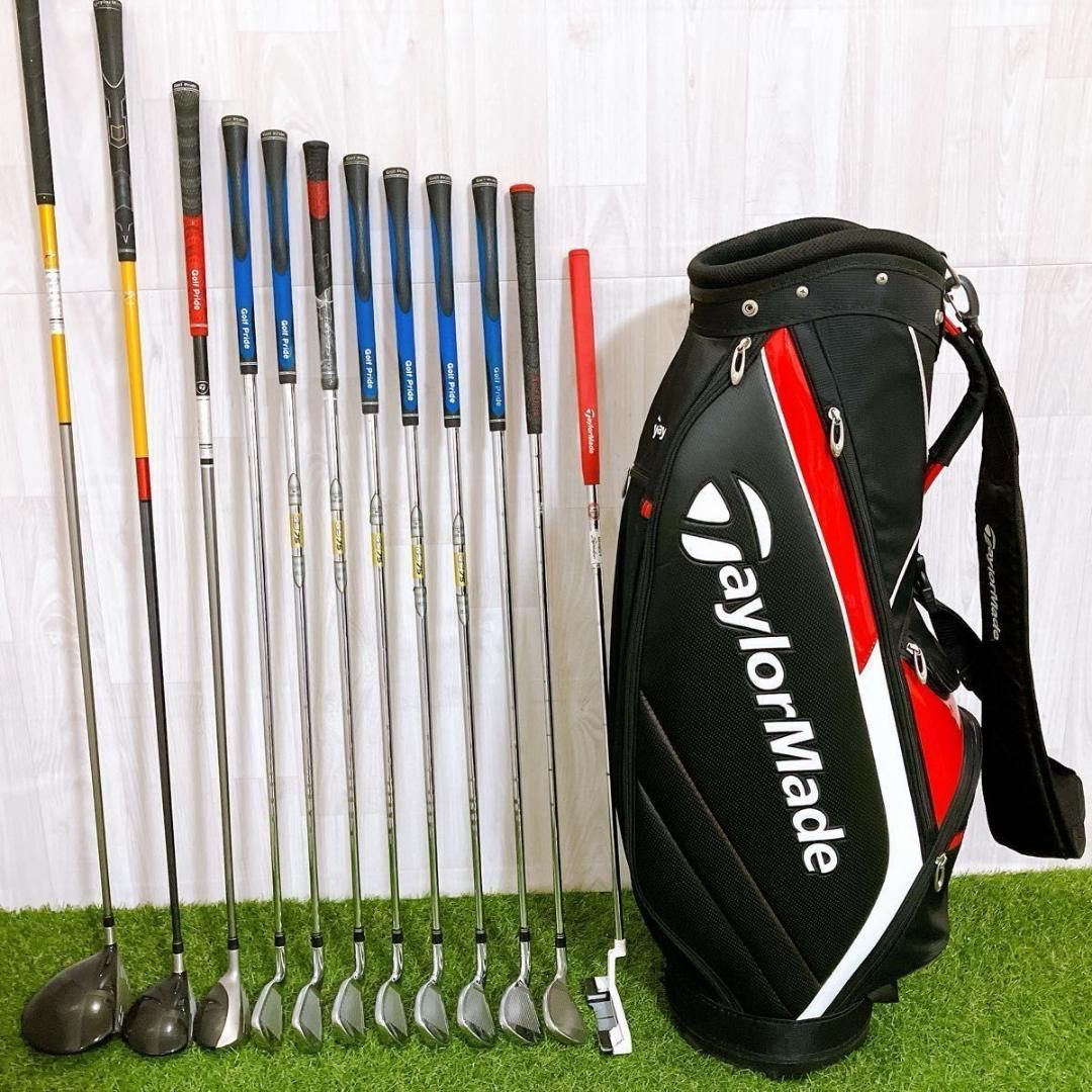 豪華12本 テーラーメイド r7 メンズゴルフセット 初心者 コース