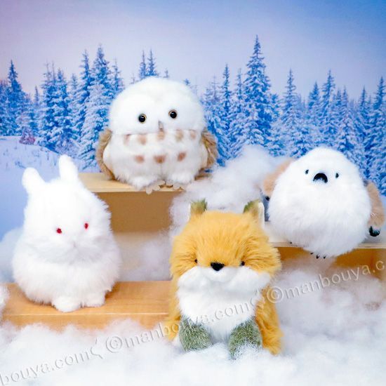 うさぎ ぬいぐるみ ホワイト 赤目 内藤デザイン研究所 わたぽ ウサギ