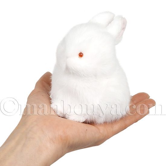 うさぎ ぬいぐるみ ホワイト 赤目 内藤デザイン研究所 わたぽ ウサギ