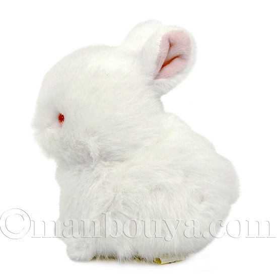 うさぎ ぬいぐるみ ホワイト 赤目 内藤デザイン研究所 わたぽ ウサギ