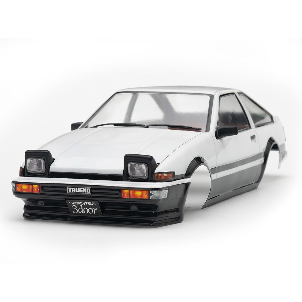 1 10 AE86 トレノ Mシャーシ用 ボディ未塗装