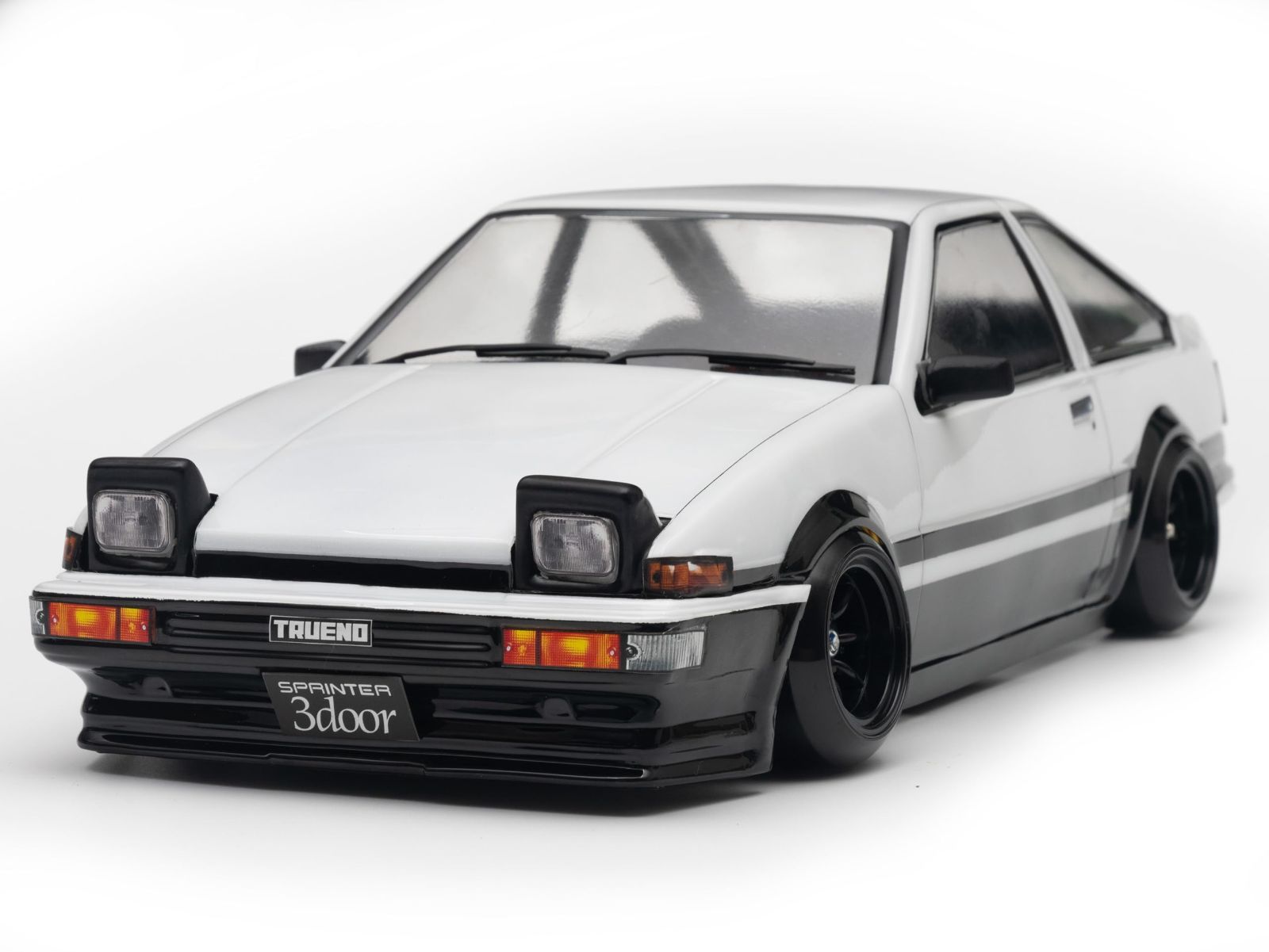 セール 1|10 AE86 トレノ Mシャーシ用 ボディ未塗装