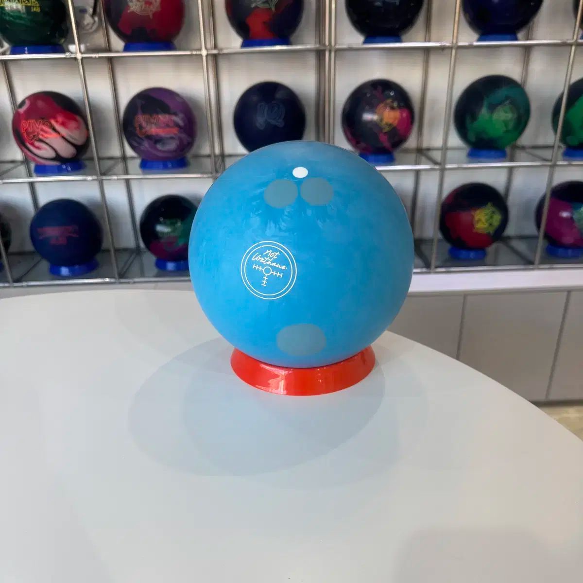 NUブルーHAMMER ボーリングボール リース ジコウカノウ